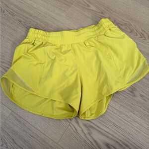 Lululemon Yellow Women's Shorts
